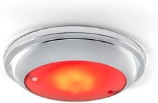 THALASSA 7" Marine Dome Light | Boat Ceiling Top LED Red and White Dual Color Lighting DC 10-30V Stainless Housing Seal Waterproof (White | Night Red) Cockpit lights for Ship Jets Houseboat Barge