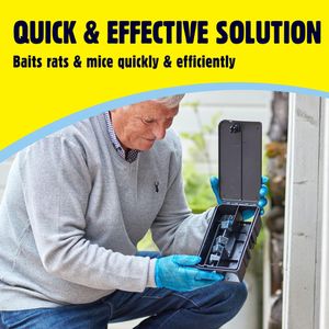 Big Cheese Rat and Mouse Bait Station – Rodent Control Box