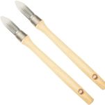 Sdanart Trim Brush 2 pcs,0.75 Inch，