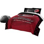 NHL Carolina Hurricanes Draft Full/Queen Comforter and 2 Sham Set