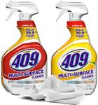 Daley Mint 409 Cleaner Spray Bundle, 32oz | Original Scent & Lemon Scent Cleaner Sprays Towel | House Cleaning Kit for Kitchen, Bathroom (64oz Total)