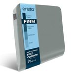 Orista Memory Foam Orthopedic Seat Cushion | 2-Years Warranty | Ergonomic Tailbone & Thigh Support Pillow, Office Chair, Car, Wheelchair – Tailbone | Coccyx | Sciatica Pain Relief | 18 x 17 x 2 Inch