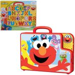 Sesame Street Elmo’s Learning Letters Bus Activity Board, Preschool Learning and Education, Officially Licensed Kids Toys for Ages 2 Up, Gifts and Presents