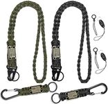 4 Pcs Heavy Duty Paracord Lanyard K