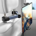 Tablet Holder for Car Headrest Mount - Headrest Tablet Holder Backseat Travel Accessories Car Must Haves Headrest iPad Stand for Kids Adults Universal to All 4.7-12.9" Devices