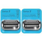 Darohz 73S for Braun Series 7 Electric Shaver Replacement Head - Compatible With Series 7 Shavers 70-N1300S，N1000S，S4200cs，S7001cc etc by Models(2pcs)