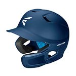 Easton Z5 2.0 Batting Helmet w/Universal Jaw Guard | Baseball Softball | Senior | Matte Navy | 2020 | Dual-Density Impact Absorption Foam | High Impact ABS Shell | Moisture Wicking BioDRI Liner