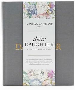 Mother Daughter Journal – Durable Dear Daughter Journal Keepsake – Linen Baby Memory Book - Unique Gifts for Daughter (Grey, 230 Pages)