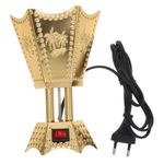 STOBOK Incense Holder Antique Incense Burner Electric Incense Burner Holder Charcoal Incense Burner Frankincense Resin Burner Table Decorate Electrothermal Alloy