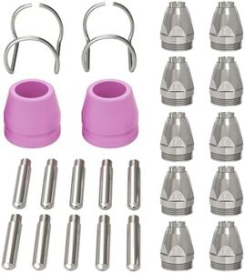 ARCCAPTAIN AG-60 Plasma Cutter Torch Consumables, .040'' SG-55 AG-60 WSD-60 Plasma Cutter Accessories for ARCCAPTAIN CUT55/CUT55PRO, 24 Pcs