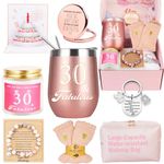 30th Birthday Gifts for Women, 30 Year Old Birthday Gifts for Women, 30th Birthday Gifts Basket for Best Friends Female Sister Mom Wife Daughter Her Girlfriend Coworker Bestie