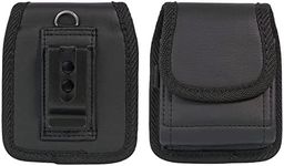 YANZHE Cell Phone Holster for Samsung Galaxy Z Flip 3 5G, Pouch Case with Metal Belt Clip, Magnetic Closure and Belt Loop