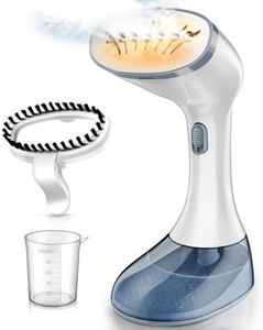 Steamer for Clothes, 1800W Fast Heat-up Clothes Steamer Handheld Garment Steamer with 3 Steam Settings, 380ml Water Tank, 9.8' Cord, Portable Travel Steam Iron for Removes Wrinkle Safe on All Fabrics