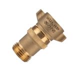 Camco (40055 RV Brass Inline Water Pressure Regulator- Helps Protect RV Plumbing and Hoses from High-Pressure City Water