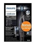 Philips Sonicare ExpertClean 7700 Rechargeable Electric Toothbrush with Bluetooth & UV Sanitizer, HX9630/15, Black