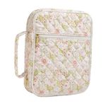 STYLEHEAVEN Bible Cover Case with Handle Compact Handbag Bible Bag for Lady Mother Girls Green Leaf Flower|Clothing, Shoes & Accessories|Womens Handbags & Bags