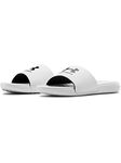 Under Armour Men's Ansa Fix Slide Sandal, White (103)/White, 10