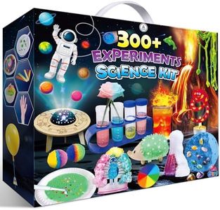 UNGLINGA 300+ Experiments Science Kit for Kids Boys Girls S.T.E.M Toys Birthday Gifts Idea, Volcano Erupting, Chemistry Set, Educational Scientist Project