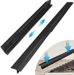 Stove Gap Covers - Stainless Steel,Stove Gap Filler,Stove Gap Guards,Oven Gap Filler, Heat Resistant and Easy to Clean Easy retractable Length 13.8" to 27.6" Stove Guard Between Stove And Counter
