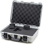 Nanuk 910 Waterproof Hard Case with Foam Insert - Silver - Made in Canada