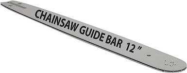 MLD Chainsaw Parts Guide Bar 12" Inch Chain Saw for Wood Cutting Chainsaw Parts Kit for Electric Chainsaw GB1205 (Size-12 Inches, Metal,1 Pcs)