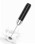 Maestri House Rechargeable Milk Frother, Handheld Electric Foam Maker Waterproof Detachable Stainless Steel Whisk Drink Mixer Foamer Mini Blender for Matcha, Lattes, Cappuccino