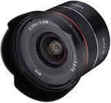 Samyang SYIO18AF-E AF 18mm F2.8 Wide Angle auto Focus Full Frame Lens for Sony E Mount, Black