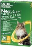 NEXGARD SPECTRA CAT Large 3'S