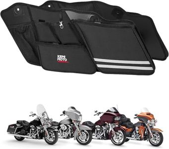 kemimoto Street Glide Saddle bag Organizers, Saddlebag Organizers 2 Pack for 2014 - 2018 2019 2020 2021 2022 Road King Road Glide Electra Glide Saddle Bag Organizers