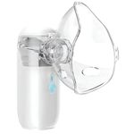 ACCUTRUST Portable Mesh Nebulizer, 3 Operating Modes, Type-C/Battery Powered, Multiple Mask Sizes for Adults and Children