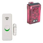 Frequency Precision Battery Operated Wireless Door Sensor Alarm & Bleeper Pager for Those with Dementia at Risk of Wandering, Elderly, Nursing Homes & Supported Living