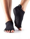 toesox Women's Grip Half Toe Low Ri