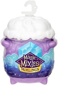 MAGIC MIXIES 14820 Mixlings Tap & Reveal 2 Pack, Wand Magic Power and Surprise Reveal on Cauldron, for Kids Aged 5 and Up (Styles May Vary), 3.79 x 4.17 x 3.9 inches