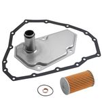 Fitede RE0F11A JF015E Transmission Filter Oil Pan Gasket Kit Fits for 2012-2019 Nissan Versa Sentra Versa Note Replaces# 33010-JF015 31726-28X0A 31726-3JX0A RE0F11A 19318012