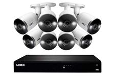 Lorex 16-Channel 4K Ultra HD Fusion NVR System with 8 Smart Deterrence IP Cameras and 3TB Hard Drive