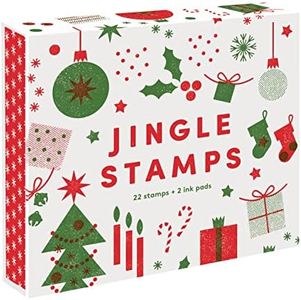 Jingle Stamps: 22 stamps + 2 ink pads