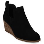 TOMS Kallie Black Suede 7 C - Wide