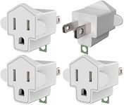 4 Pack ETL Listed Grounding Outlet 