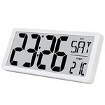 Wall Clock With Jumbo Lcds