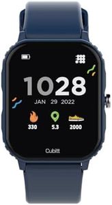 Cubitt Teens Smart Watch Fitness Tracker for Teens, with Heart Rate, Blood Pressure, Blood Oxygen, Sleep Monitor, 20+ Games, Alarms, Activity Tracker 1.85' HR Touch Screen, IP68 Waterproof