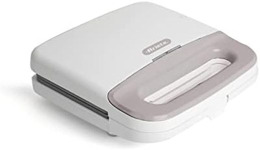Ariete Tostiera Breakfast 1961, Piastra Elettrica per Toast, Piastra per Panini e Sandwich, Piastre Fisse Grill con Rivestimento Antiaderente, Conservazione Verticale, 750W, Bianco