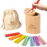 Woodtoe Wooden Montessori Sticks To