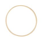 Tubayia Wooden Bamboo Hoop Wreath Macrame Hoop Dream Catcher Wooden Ring Wooden Hoop for DIY Wedding Wreath Wall Hanging (40 cm)