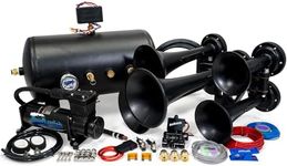 Nathan Airchime P5 544K 5-Gallon 150 PSI Train Horn Kit - Authentic Locomotive Horn