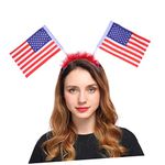 minkissy Flag Headband United States Flag Nifty Headband Lenceria De Mujer Watermelon Headband Hair Styling Accessories Hairband Cute Headbands Headband Headbands Banner Women's Girl