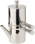 Ilsa Neapolitan Stainless Steel Coffee Maker 1-2 Cup Capacity