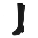 DREAM PAIRS Women's Black Fashion Knee High Boots Size 9.5 M US Jennifer-3