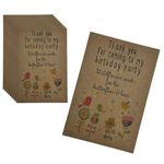 10 x Birthday Wildflower Seed Packets Envelopes - Eco Plastic Free Party Bag Fillers, Unpersonalised, Contains Seed, Prize, Childrens Party Present, Garden Gift, Goody loot Swag Bag Filler