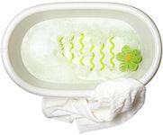 LATTSAM Baby Bath, White, Green. Sp