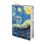 Showudesigns Van Gogh Starry Night Book Cover for Women Men Book Sleeves Durable Stretchable Book Protector for Paperbacks,Hardcover Book Covers 9x11 Inches Book Sox